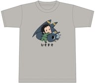 ひそまそ Tシャツ ブラック グレー Lサイズ 「ひそねとまそたん」