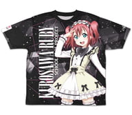 駿河屋 新品 中古 黒澤ルビィ ゴスロリver 両面フルグラフィックtシャツ ブラック Lサイズ ラブライブ サンシャイン その他