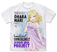 駿河屋 中古 小原鞠莉 パジャマver フルグラフィックtシャツ ホワイト Mサイズ ラブライブ サンシャイン その他