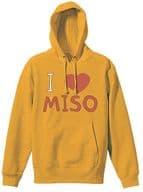 I LOVE MISO プルオーバーパーカー ゴールド XLサイズ 「八十亀ちゃんかんさつにっき」