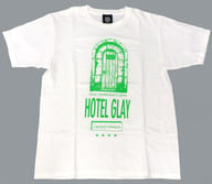GLAY KEY Tシャツ ホワイト Mサイズ 「GLAY DOME TOUR 2020 DEMOCRACY 25TH “HOTEL GLAY GRAND FINALE”」