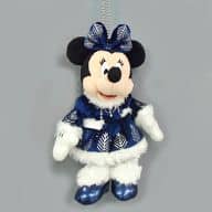 駿河屋 中古 ミニーマウス ぬいぐるみバッジ クリスマス ウィッシュ11 東京ディズニーシー限定 ぬいぐるみ