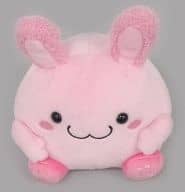 駿河屋 中古 まるうさ ピンク 招き猫 うさうさぬいぐるみ まるねこclub ぬいぐるみ