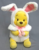駿河屋 中古 プーさん Easter Spring Rabbitぬいぐるみ L くまのプーさん ディズニーストア限定 ぬいぐるみ