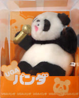駿河屋 中古 超プレミア 金のマイクつきugaパンダ ぬいぐるみ 歌って もらうんだ Ugaパンダキャンペーン当選品 ぬいぐるみ