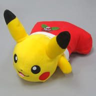 駿河屋 中古 ピカチュウ 赤靴下 ヒイラギ でっかいクリスマスピカチュウぬいぐるみ ポケットモンスター サン ムーン ぬいぐるみ