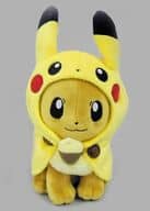駿河屋 中古 ピカチュウポンチョのイーブイ ぬいぐるみ ポケットモンスター ポケモンセンター限定 ぬいぐるみ