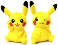 駿河屋 中古 全2種セット ポケモンフォーカス オス メスのすがた でっかいぬいぐるみ ピカチュウ オス ピカチュウ メス ポケットモンスター サン ムーン ぬいぐるみ