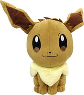 駿河屋 中古 イーブイ めちゃでかコロっとまんまるぬいぐるみ つぶらなひとみ イーブイ ポケットモンスター ぬいぐるみ