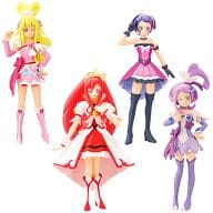 駿河屋 中古 全4種セット ドキドキ プリキュア キューティーフィギュア2 トレーディングフィギュア