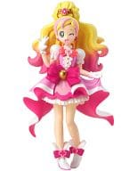 駿河屋 新品 中古 3 キュアフローラ 表情替え Go プリンセスプリキュア キューティーフィギュア2 トレーディングフィギュア