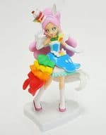 駿河屋 新品 中古 1 キュアパルフェ キラキラ プリキュアアラモード キューティーフィギュア2 トレーディングフィギュア