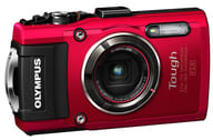 OLYMPUS デジタルカメラ Stylus TG-4 Tough 1600画素 (レッド) [TG-4 RED] (状態：本体状態難)