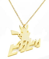 駿河屋 中古 ピカチュウ ビリビリ 5108ネックレス ポケットモンスター ポケモンセンター限定 シルバー 装飾品