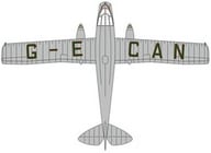 1/72 D.H.84 DRAGON G-ECAN RAILWAY AIR SERVICES LTD [OX72DG001]