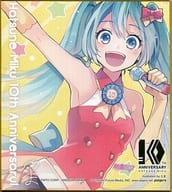 駿河屋 中古 初音ミク イラスト たま 描き下ろしミニ色紙 タイトーくじ本舗 初音ミク 10th Anniversary 描き下ろしミニ色紙賞 紙製品その他