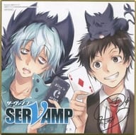 駿河屋 中古 真昼 クロ 原作田中ストライク描き下ろし複製色紙 Blu Ray Dvd 劇場版 Servamp サーヴァンプ Alice In The Garden アニメイト早期予約特典 紙製品その他