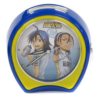 駿河屋 中古 真波山岳 東堂尽八 オリジナルボイス入り目覚まし時計 弱虫ペダル Grande Road 缶バッジコレクション インターハイver ローソンキャンペーン 抽選プレゼント A賞 置き時計 壁掛け時計