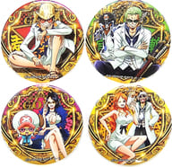駿河屋 中古 ルフィ ゾロ ブルックス ロビン チョッパー ナミ ウソップ 輩 Yakara 缶バッジ4個セット ワンピース Film Gold セブンイレブン限定 第2弾 前売り券特典 バッジ ピンズ
