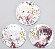 駿河屋 中古 単品 ペルシア 蓮季 シャル姫 特製缶バッジ3個セット コミックス 寄宿学校のジュリエット 5巻 限定版 同梱特典 バッジ ピンズ