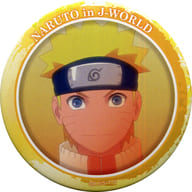 駿河屋 中古 うずまきナルト 少年 額当て Naruto ナルト 疾風伝 忍者 ナルトとサスケ In J World Tokyo 75mm缶バッジ バッジ ピンズ