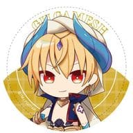 駿河屋 中古 キャスター ギルガメッシュ Fate Grand Order 絶対魔獣戦線バビロニア トレーディングレザーバッジ Vol 1 バッジ ピンズ