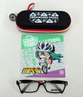 駿河屋 中古 レンズ度なし 巻島裕介モデル コラボメガネ 弱虫ペダル New Generation 眼鏡市場 リストバンド ヘア小物