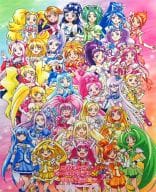 駿河屋 中古 プリキュア大集合 タペストリー Blu Ray Dvd 映画 プリキュアオールスターズnewstage みらいのともだち 東映アニメーションオンラインショップ購入特典 タペストリー