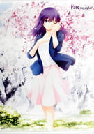 駿河屋 中古 間桐桜 アニメ描き下ろしb2タペストリー Blu Ray Dvd 劇場版 Fate Stay Night Heaven S Feel I Presage Flower 完全生産限定版 アニメイト購入特典 タペストリー