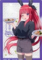 中野二乃 ブラインドコレクションシート 「きゃらっとくじ 五等分の花嫁∬～あにまるガールズ～」 L賞