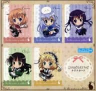 駿河屋 中古 ココア チノ リゼ 千夜 シャロ ねんどろいどぷらす クリアカード ご注文はうさぎですか キャラクターカード