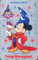 駿河屋 中古 単品 ミッキーマウス 東京ディズニーランド 開園10周年記念 テレホンカード