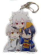 駿河屋 中古 刀剣乱舞 アクリルキーホルダー じじい組 有都 C U 10 ストラップ キーホルダー