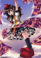 駿河屋 中古 東方project 下敷き 射命丸文 ダブルスポイラー 東方文花帖購入特典 たこ ホワイトキャンバス 下敷き