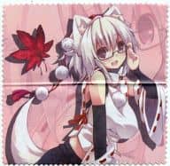 駿河屋 中古 東方project 東方眼鏡布 犬走椛 明星耀 夢咲黒 タオル 手ぬぐい