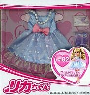 ワンピースセット クールドットチュール 「リカちゃん」 [LW-02]