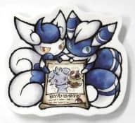 駿河屋 中古 ニャスパー ニャオニクス 陶器トレイ ニャスパーwanted ポケットモンスター ポケモンセンター限定 皿 茶碗