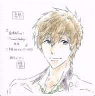 駿河屋 中古 橘真琴 イラストデザインコースター 劇場版 Free Timeless Medley 約束 1週目 入場者プレゼント コースター