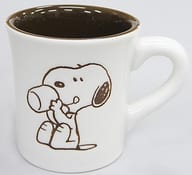 駿河屋 中古 6 スヌーピー ホワイト マグ サンリオ当りくじ Peanuts Snoopy 当りくじ ビーグル スカウト マグカップ 湯のみ