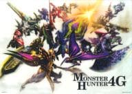 駿河屋 中古 モンスター ビジュアルマット 一番くじ モンスターハンター4g H賞 デスクマット