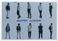 駿河屋 中古 Super Junior 立ち姿 横2段 クリアファイル サークルkサンクス 韓国フェア With Super Junior プレゼントグッズ クリアファイル