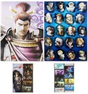 駿河屋 中古 足利義輝 集合 クリアファイルセット 一番くじ 戦国basara H賞 クリアファイル
