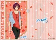 駿河屋 中古 松岡凛 オリジナルクリアファイル Free Eternal Summer ローソン 数量限定先着特典 クリアファイル