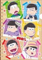 旅行柄 A4クリアファイル 「おそ松さん」