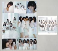 欅坂46 CD入れ付きクリアファイル＆手書きメッセージ入りCDジャケット着せ替えカード B.L.T 2016年5月号乃木坂版＆2016年5月号増刊欅坂版 応募者全員サービス