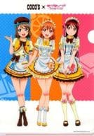 駿河屋 中古 2年生 クリアファイル ココス ラブライブ サンシャイン 輝け みんなの笑顔キャンペーン 対象メニュー注文特典 クリアファイル