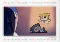 駿河屋 中古 単品 ポプ子 ピピ美 ポプ子天使 面白クリアファイル ポプテピピック キャラ福くじ C賞 クリアファイル