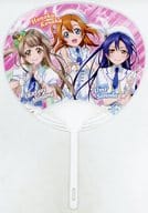 2年生ver. オリジナルミニうちわ 「ラブライブ! The School Idol Movie×ローソン」 キャンペーン品