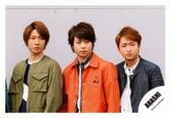 駿河屋 中古 嵐 相葉雅紀 櫻井翔 大野智 横型 上半身 衣装オレンジカーキ黒 目線右 青空の下 キミのとなり Pv ジャケ 公式生写真 嵐