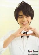 駿河屋 中古 Sexyzone 佐藤勝利 バストアップ 衣装白 手でハート Sexyzone Spring Tour Sexy Second ジャニーズ